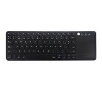 CoolBox Clavier avec pavé tactile COO-TEW01-BK Espagnol QWERTY Noir