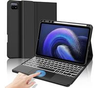Clavier avec Touchpad pour Xiaomi Pad 6/6 Pro 2023 11 Pouces, AZERTY Français Clavier Rétroéclairé Détachable Combo Touch pour Xiaomi Pad 6, Noir