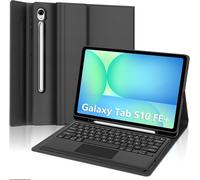 Clavier avec Trackpad pour Samsung Galaxy Tab S10 FE+/S10 FE Plus 13.1"" 2025, AZERTY Français Clavier Détachable avec Touchpad pour Samsung Tab S10 FE Plus 13.1 Pouces 2025 SM-X620/ X626B, Noir