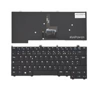 Clavier Azerty Français Compatible avec Dell Latitude E7440 avec Rétroéclairage