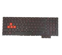 Clavier AZERTY rétroéclairé pour ordinateur portable HP OMEN 15-ce033nf 15-ce034nf 15-ce035nf 15-ce036nf 15-ce037nf 15-ce038nf