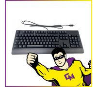 Lenovo Clavier AZERTY USB KBBH21 Noir 105 Touches Keyboard Neuf