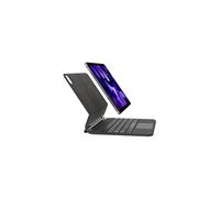 Belkin Pro - Clavier et étui (étui de protection) - avec socle magnétique - avec pavé tactile - rétroéclairé - sans fil - Bluetooth - AZERTY - Français - pour Apple 12.9-inch iPad Pro Wi-Fi...
