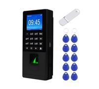 Clavier Biométrique De Contrôle D'accès Par Empreinte Digitale, Mot De Passe RFID, Temps De Présence, Machine, Prise En Charge Du Réseau TCP/IP, USB, Enregistrement Des Employés(Size:Not Support TCP I