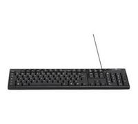 Clavier - Bluestork - Media Office - Filaire - Azerty - Compatible Windows - Noir Noir G