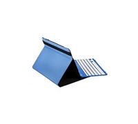 Silver HT - Étui Universel avec Clavier sans Fil pour Tablette de 9 à 10,1 Pouces, Bleu