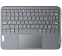Clavier Bluetooth Avec Pavé Tactile,Clavier Sans Fil Azerty Ultra Fin Et Portable,Compatible Avec Windows Et Ipad Os,Kb01105