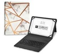 Clavier Bluetooth avec Support pour Tablette SUBKT5-BTTW10 Espagnol Qwerty Multicouleur Espagnol