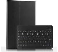 Clavier Bluetooth Coque Galaxy Tab S5e 10.5, Rabat Magnétique Mince Cuir Housse Avec Détachable Sans Fil Clavier Automatique Smart Cover Pour Samsung Galaxy Tab S5e 10.5 T720/T725 (Noir)
