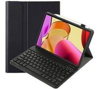 Clavier Bluetooth FOXDOCK pour Amazon Fire MAX avec étui fin amovible en cuir PU-Noir Noir G