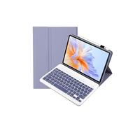 Clavier Bluetooth FOXDOCK pour Honor Pad V9 11.5 pouces avec étui fin amovible en cuir PU-Violet