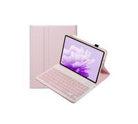 Clavier Bluetooth FOXDOCK pour Huawei MatePad 11.5 S pouces avec étui fin amovible en cuir PU-Rose