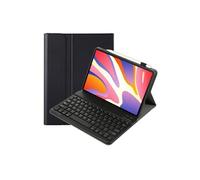 Clavier Bluetooth FOXDOCK pour Huawei MatePad SE 11 pouces avec étui fin amovible en cuir PU-Noir