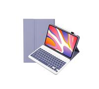 Clavier Bluetooth FOXDOCK pour Huawei MatePad SE 11 pouces avec étui fin amovible en cuir PU-Violet