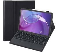 Clavier Bluetooth FOXDOCK pour Lenovo Idea Tab Pro Gen 2 (13 Inch) détachable et ultra-fin touches carrées avec fonction tactile-Noir