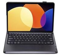Clavier Bluetooth FOXDOCK pour Xiaomi Pad 6S Pro 12.4 pouces avec étui fin amovible en cuir PU-Noir Noir G