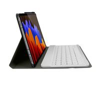 Clavier Bluetooth Galaxy Tab S7 Plus 12.4 et S8 Plus avec Housse QWERTY 4H doré