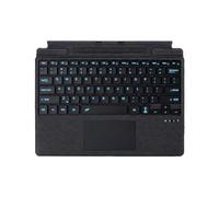 Clavier Bluetooth rétroéclairé 7 couleurs avec design magnétique amovible pour Pro 8/9/10/11/X, compact et léger, pavé tactile multiple, longue durée de vie de la batterie