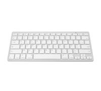 Clavier Bluetooth sans fil AZERTY Mécanisme à ciseaux Temps réponse 0.2s Blanc