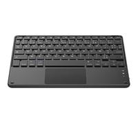 Clavier Bluetooth Sans fil Léger Mince pour Tablette Tactile iOS Android Windows PC - Noir [AZERTY Français]