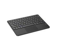Clavier Bluetooth Sans fil Léger Mince pour Tablette Tactile iOS Android Windows PC - Noir [QWERTY Anglais]