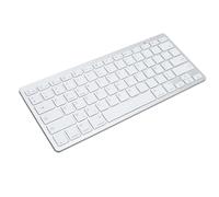 Clavier Bluetooth sans Fil, Petit Clavier sans Fil Externe Portable, Clavier Bluetooth Universel, Clavier Ultra Fin pour Windows, Android, Ordinateur, Ordinateur de (Mise en Page