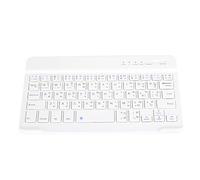 Clavier Bluetooth Ultra-Fin, Langue thaïlandaise 7-8 pouces Ciseaux Pieds de sans fil travail 40 heures - Conception en Permet Une Frappe Rapide et Confortable Durée Vie extrêmement Longue jusqu'à 5