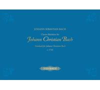 Clavier-Büchlein Für Johann Christian Bach C. 1745 -Urtext- (In Leinen Gebunden, Mit Goldprägung / Clothbound Edition With Gold Embossing)