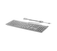 Clavier Business Slim avec Smart Card reader - USB - France - Noir - HP