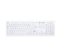 Clavier - Cherry - AK-C8100F-UVS-W/FR - Étanche - Résistant à la poussière - AZERTY
