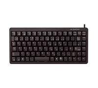 Clavier CHERRY Compact-Keyboard G84-4100 - PS/2, USB - Allemand - Noir