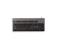 CHERRY G80-3000, Clavier Mécanique Filaire, Disposition UK (QWERTY), Connexion USB, Robuste, Touches Programmables, MX BLUE Switches, Noir