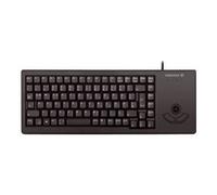 CHERRY SECURE BOARD 1.0, Disposition italienne, clavier QWERTY, clavier de sécurité filaire avec lecteur intégré pour cartes à puce et cartes/tags avec interface RF/NFC, Noir