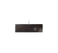 CHERRY Clavier KC 6000 Slim, ultra-plat, EU (QWERTY), USB-A, touches silencieuses, noir