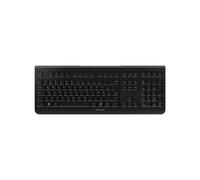 Clavier CHERRY KW 3000 QWERTZ Allemand sans Fil 2.4GHz, Portée 10m, 109 Touches, Durée 10M Frappes, Nano Récepteur USB, Compatible Windows