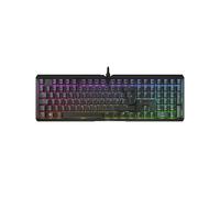 CHERRY XTRFY Clavier mécanique MX 3.1 QWERTY allemand, RGB, alu, USB-A, MX2A Brown switches, Noir