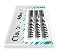 Clavier Ciglia artificiali in ciuffi B-Curl | 10 ciglia in un ciuffo | Diverse lunghezze da 6 a 14 mm | Ricerca naturale per un effetto multidimensionale