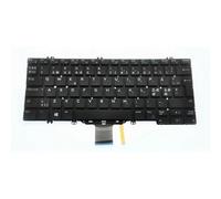 Clavier Clavier original compatible avec Dell Latitude 7280 7290 7380 7389 7390 - Disposition Nordique Europe du Nord - Numéro de partie 030FVP 03PFVP 0M2YF1 - Rétroéclairé Compatible avec toutes les