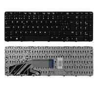 Clavier Clavier original compatible avec HP ProBook 450 G3 450 G4 470 G3 470 G4 455 G3 455 G4 - Disposition Español QWERTY - Noir - Partie Number 827028-071 - Non Rétroéclairé avec pavé numérique