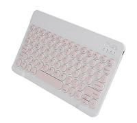 Clavier, Clavier sans Fil Ultra-Mince étanche pour Tablette pour Smartphone (Rose)