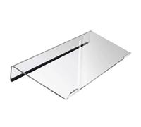 Clavier Clavier, support de clavier à ordinateur incliné, collision pour clavier pour bureau 17x5,7 pouce de clavier acrylique support de clavier ergonomique avec bande de silicone anti-glisseme