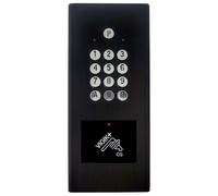 Clavier codé avec VIGIK+ intégré et gestion TR, finition noir - Délai 4 semaines - AIPHONE HEACTRBKV3