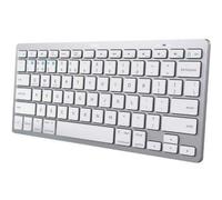Clavier compact Bluetooth de Trust Wireless 24654/ Silver