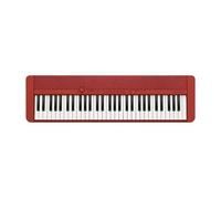 Clavier compact Casio CT S 1 RD avec 61 touches et sonorités vintage Rouge