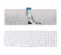 Clavier compatible avec HP 15-BS036NL 15-BS036NM 15-BS036NS 15-BS036NT EN blanc
