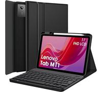 Clavier Coque Pour Lenovo Tab M11 11 Pouces 2024 (Tb330fu/Tb330xu) Tablette, Azerty Français Amovible Bluetooth Sans Fil Clavier Étui Housse (M11 1st Gen)