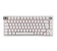 Clavier Corsair gaming Azerty sans fil mécanique K65 Plus Wireless Bluetooth Blanc givré