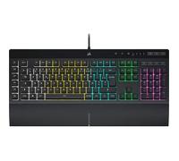 Clavier Corsair K55 RGB PRO Gamer RGB LED, noir