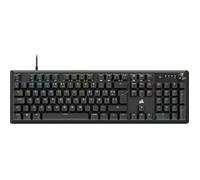 Clavier Corsair K70 Core RGB QWERTY - Multicolore - Filaire - Rétroéclairé - 31,19 x 20,78 x 11,27 cm