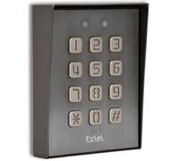 Extel - Digicode - filaire Klavy 3 Gris - Clavier à code codage fixé en saillie, facile d'instalation, rétro éclairé, garantie 2 ans - 109115